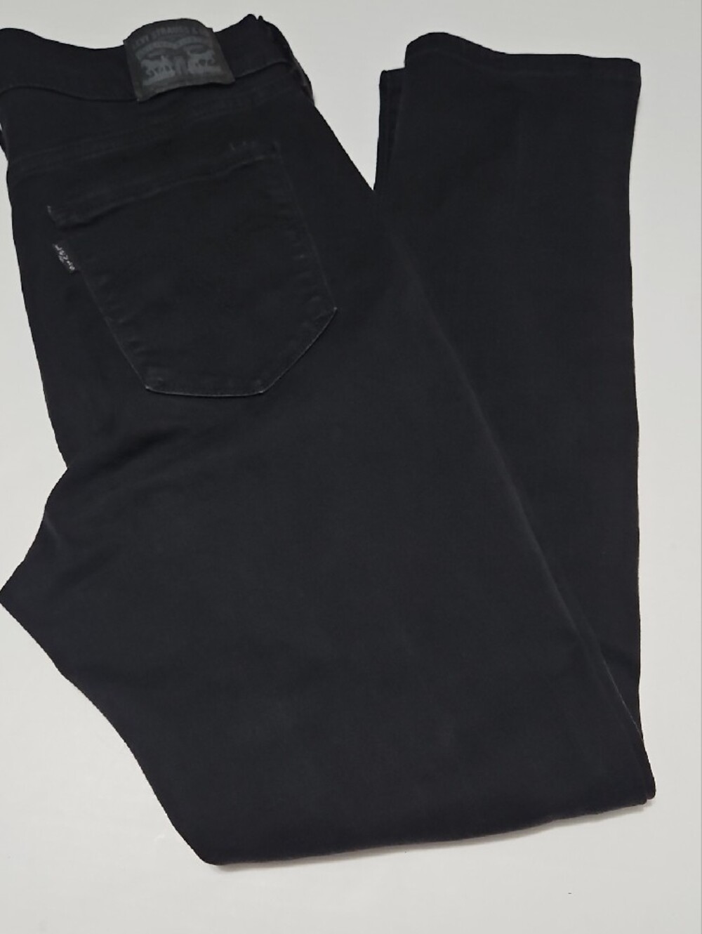 Levi's Black Classic Straight High-Rise Skinny Jeans Size 10M 30x30